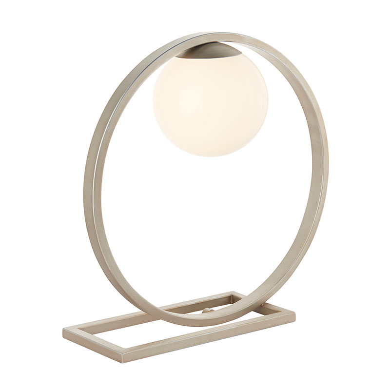 Luxia Newport Table Lamp - Silver