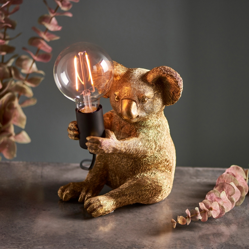 Luxia Konnie The Koala Table Lamp - Gold