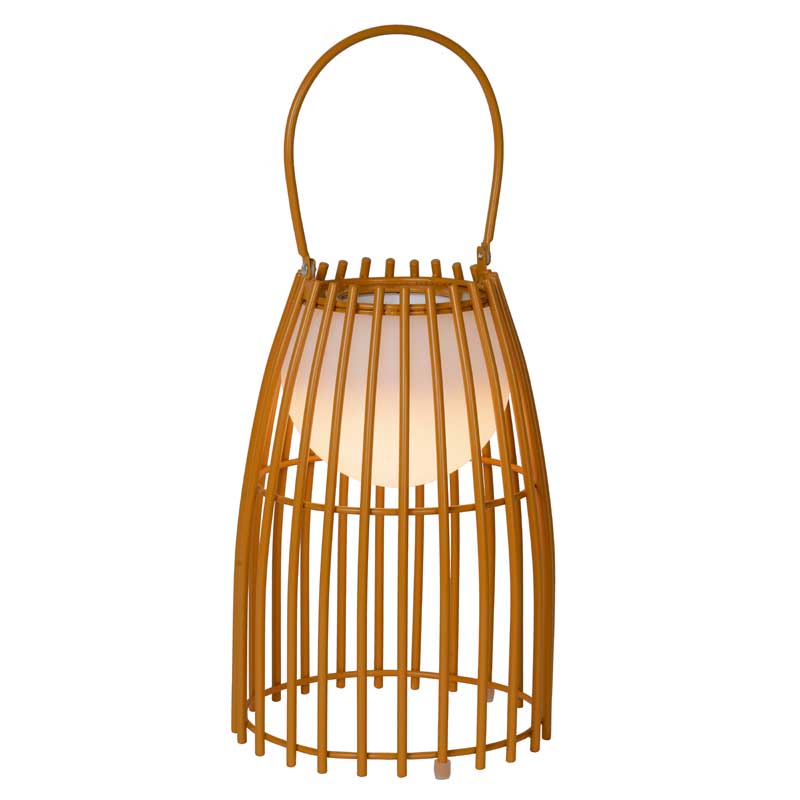 Lucide Fjara USB Rechargeable LED Outdoor Table Lamp - Natural
