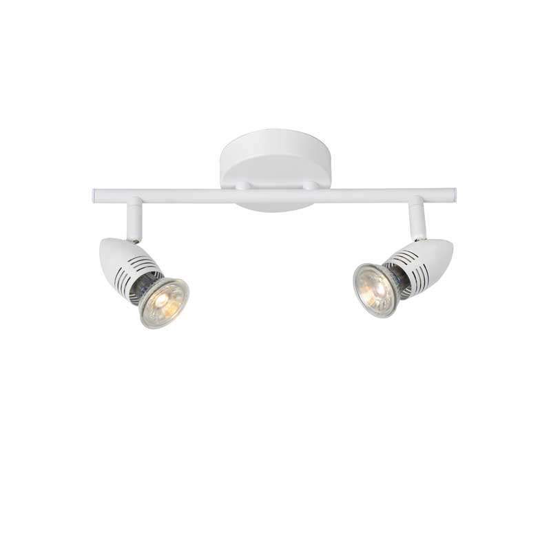 Lucide Caro 2 Light LED Ceiling Spotlight Bar - White
