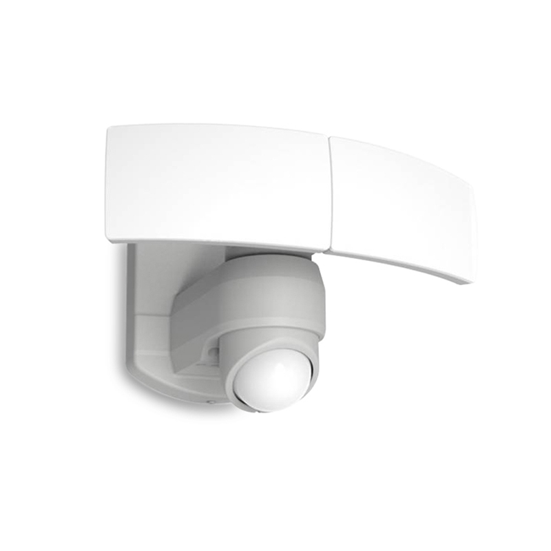 Lutec Arc 19W Cool White LED Twin Floodlight - White