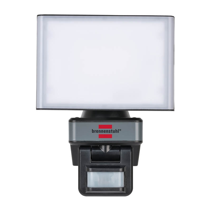 Brennenstuhl 20W Cool White LED Wifi Floodlight With PIR Sensor - Black