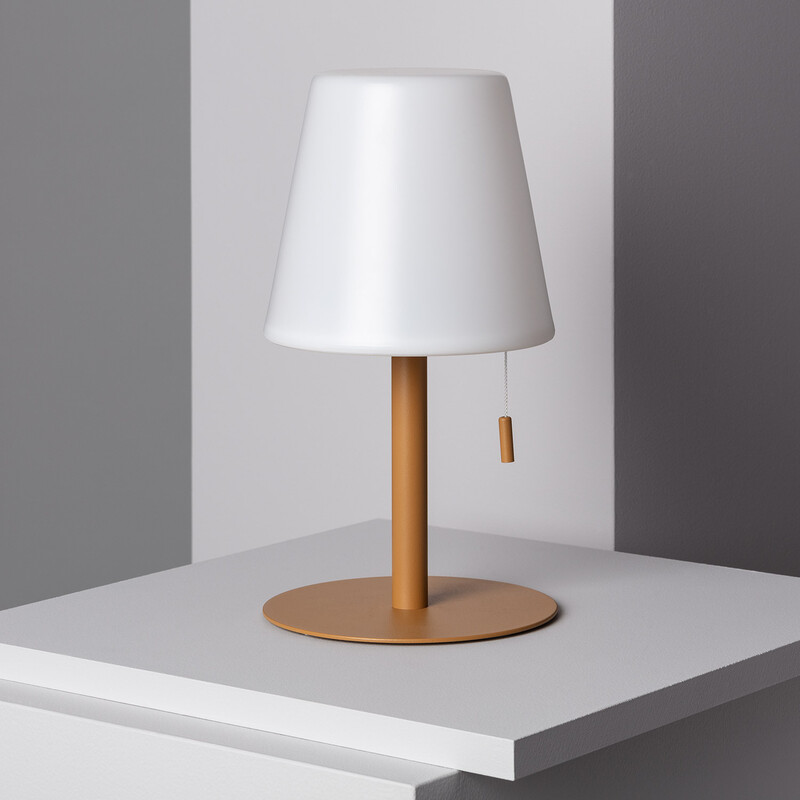 Edit Epinay USB Rechargeable LED Outdoor Table Lamp - Caramel