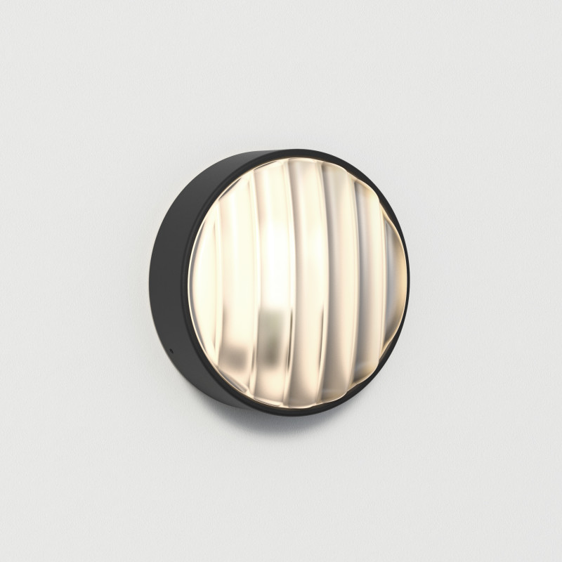Astro Montreal 200 Outdoor Flush Wall Light - Black