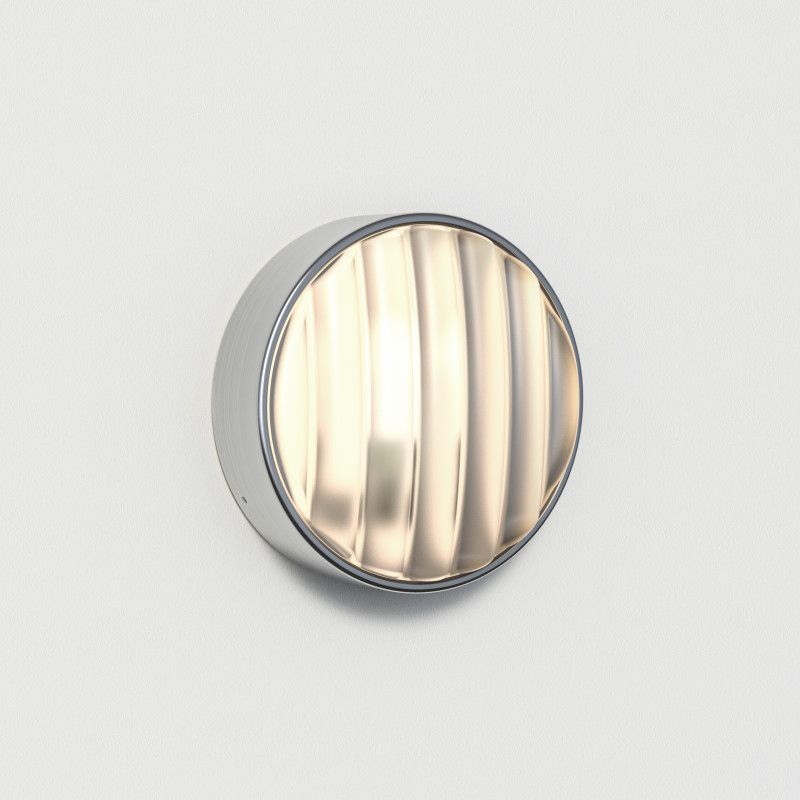 Astro Montreal 200 Outdoor Flush Wall Light - Stainless Steel