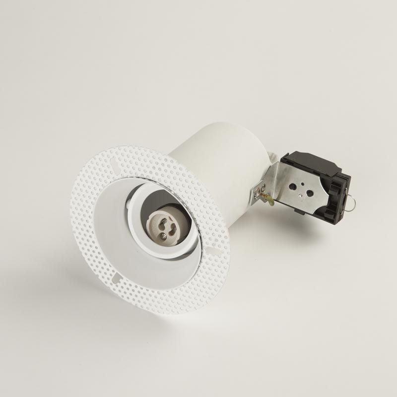 Edit Trimless Recessed Fire Rated Adjustable Downlight - Matt White