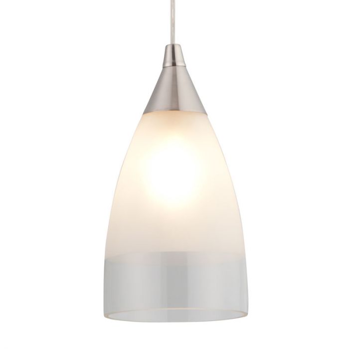 Searchlight Admiral Ceiling Pendant Light - Satin Silver
