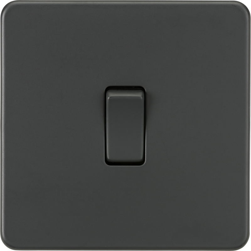 Anthracite Screwless 10AX Intermediate Switch
