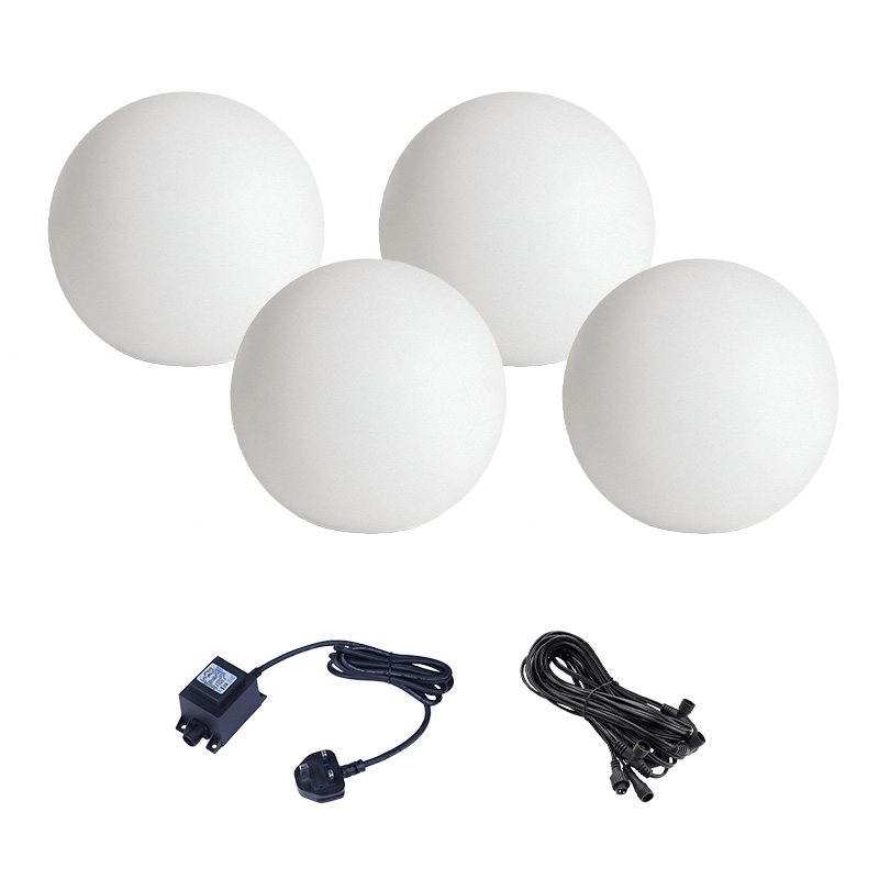 EasyFit 12V Garden Lights - Elder Warm White LED Feature Light Kit - 4 Lights