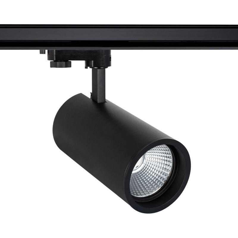Three Circuit 30W Warm White LED Track Light New d'Angelo CRI90 LIFUD - Black