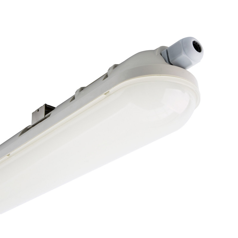 Weatherproof 18W Daylight LED Batten Light Linkable - 600mm (2ft)