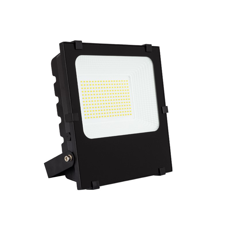 100W Dimmable Cool White LED Floodlight 13500lm PRO - Black