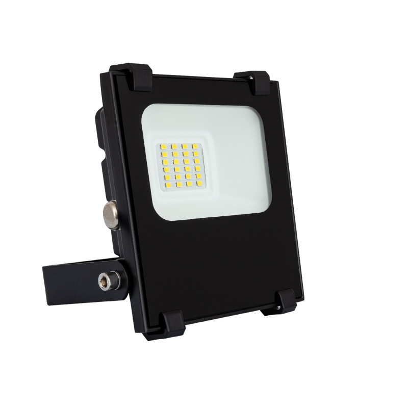 10W Dimmable Daylight LED Floodlight 1350lm PRO - Black