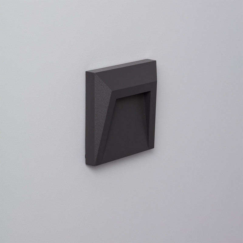 Edit Clover Warm White LED Outdoor Wall Light - Grey