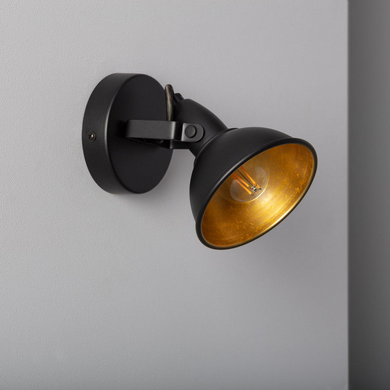 Edit Emer Single Spotlight - Black