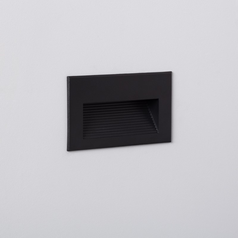 Edit Goethe Horizon Warm White LED Recessed Outdoor Wall Light IP65 - Black