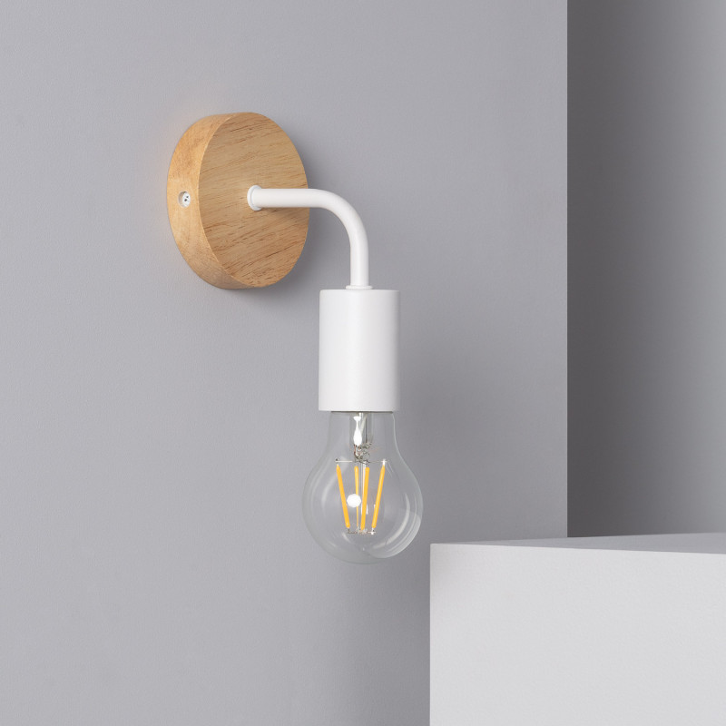 Edit Jedali Wall Light - White & Wood