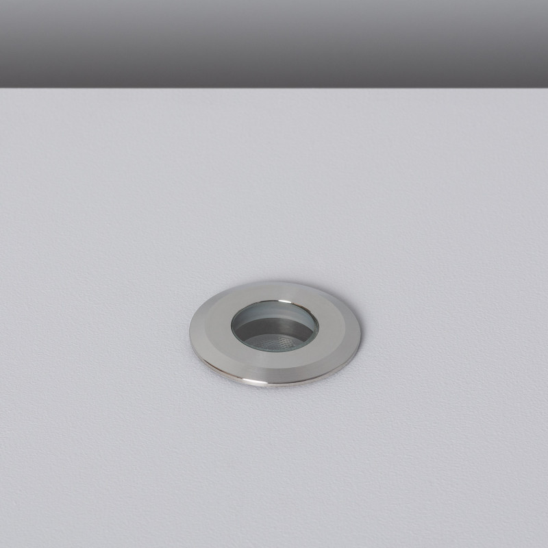 Tiziano 1W Warm White LED Recessed Ground Light IP65 - Aluminium