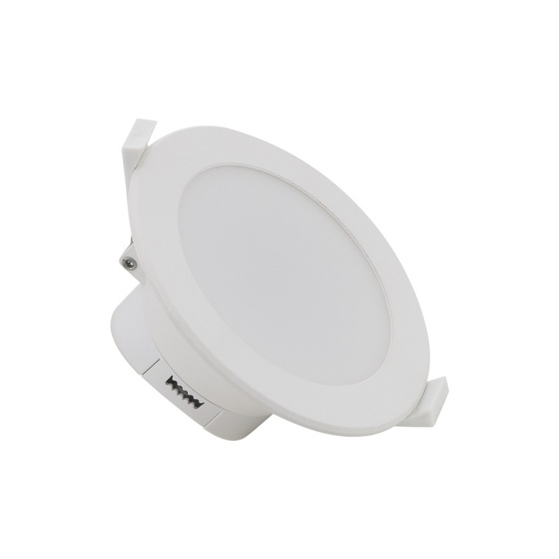 Round 10W Daylight LED Downlight IP44 Cutout 80mm - White
