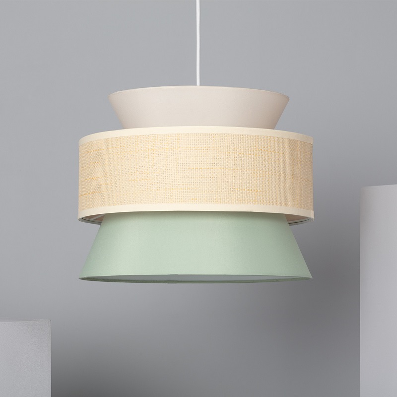 Edit Chulu Rattan Ceiling Pendant Light - Green
