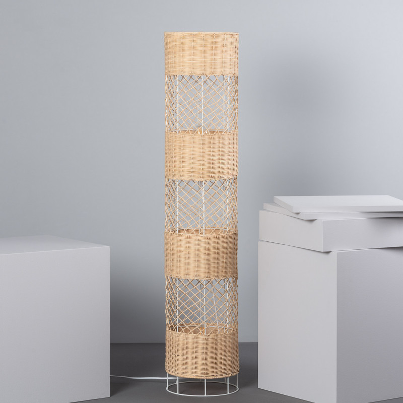 Edit Rubra Bamboo Floor Lamp - Natural