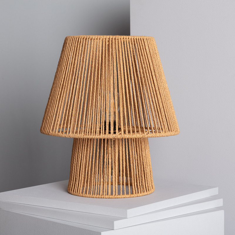 Edit Kala Rope Table Lamp - Natural