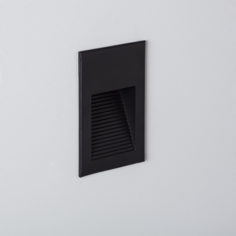 Edit Goethe Daylight LED Recessed Outdoor Wall Light IP65 - Black
