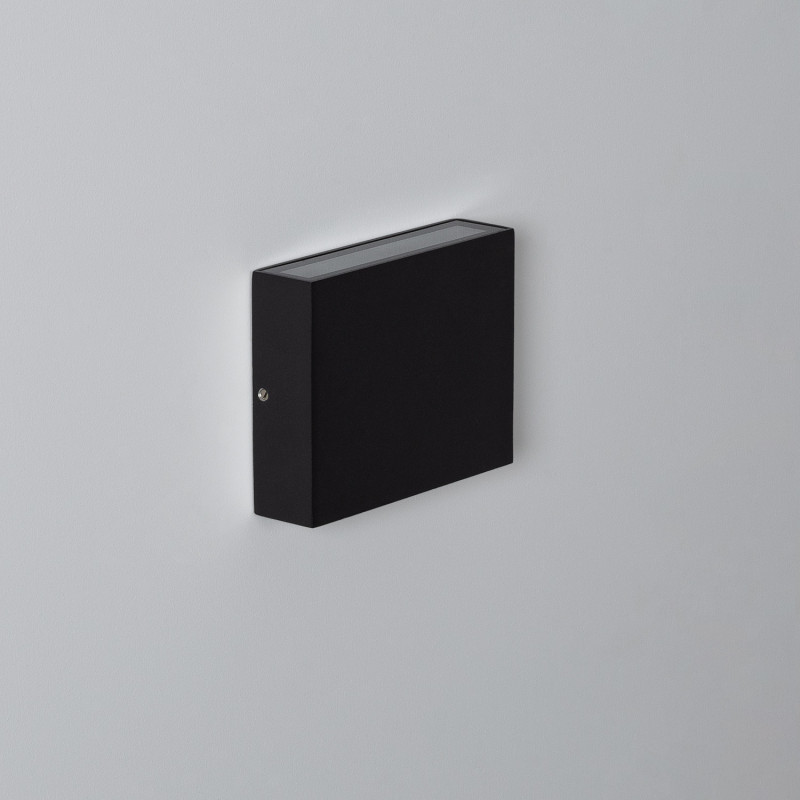 Edit Kaysa Edit 6W Up and Down Square LED Wall Light - Black