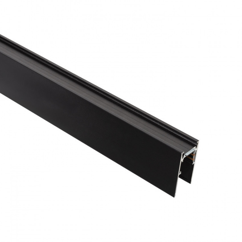 2m Suspended 48V Magnetic Track 20mm - Black