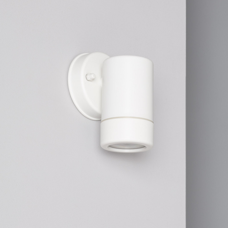 Edit Satin Outdoor Down Wall Light - White