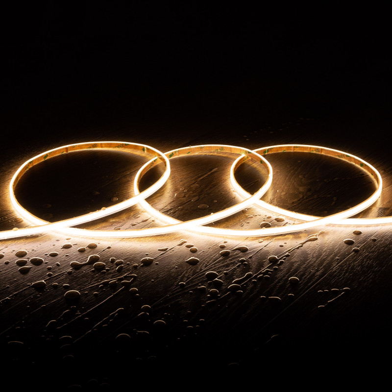5M IP65 24V DC Warm White Supernarrow Expert Colour COB LED Strip