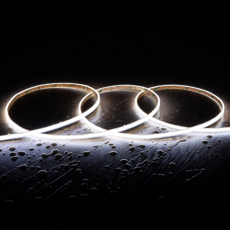 5M IP65 24V DC Daylight White Supernarrow Expert Colour COB LED Strip