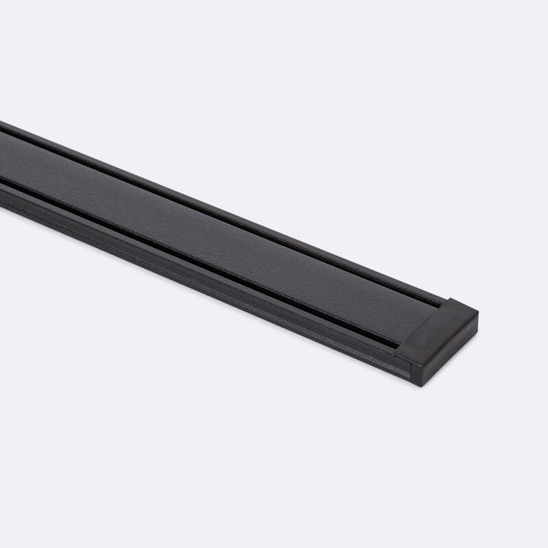 1m Super Slim Surface 48V Magnetic Track 25mm - Black
