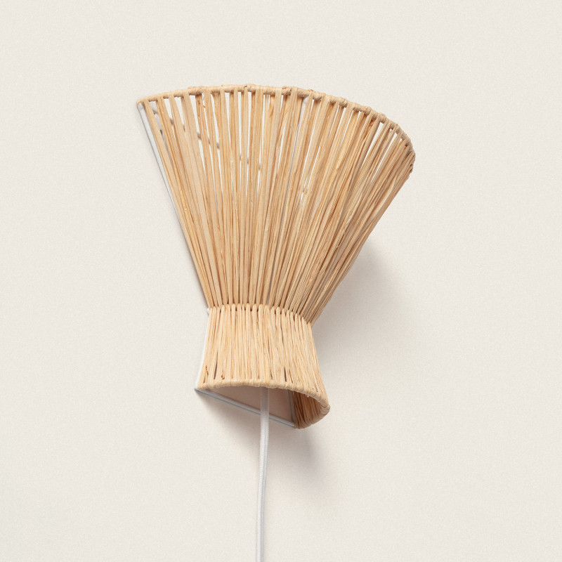 Edit Wadeye Flush Light with Plug - Natural