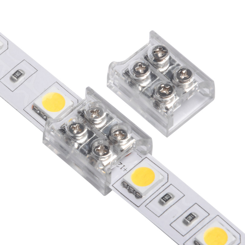 12/24V DC LED Strip Connector for Screw Connection - 10mm