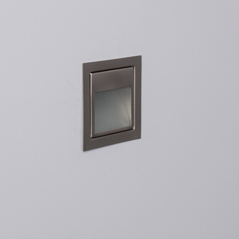 Edit 1.5W Larry LED Step Light - Steel