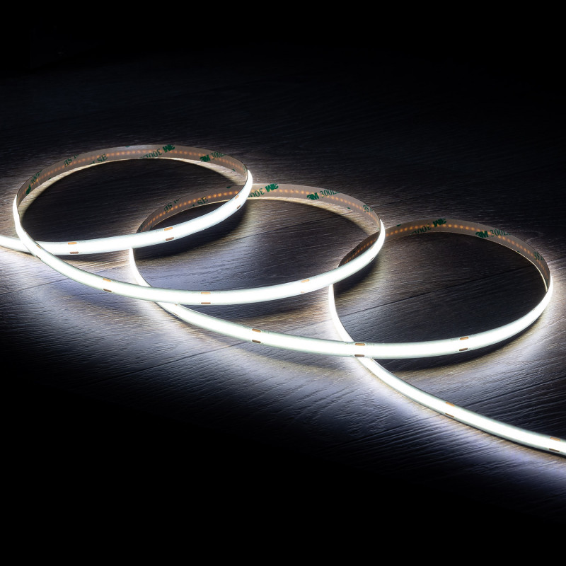20M IP20 24V DC Daylight White COB LED Strip Roll