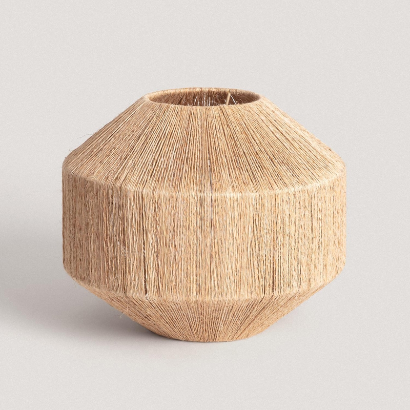 Iluzzia Pantalla Ceiling Pendant Shade - Jute