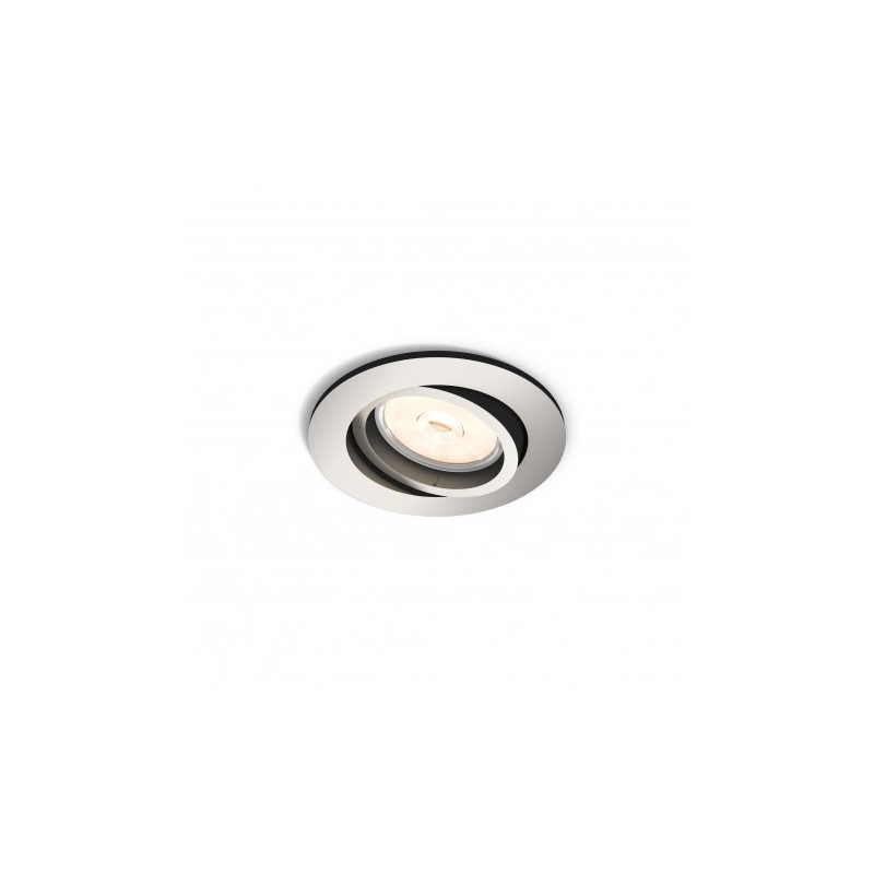 PHILIPS Donegal Round Downlight Cutout 70mm - Nickel
