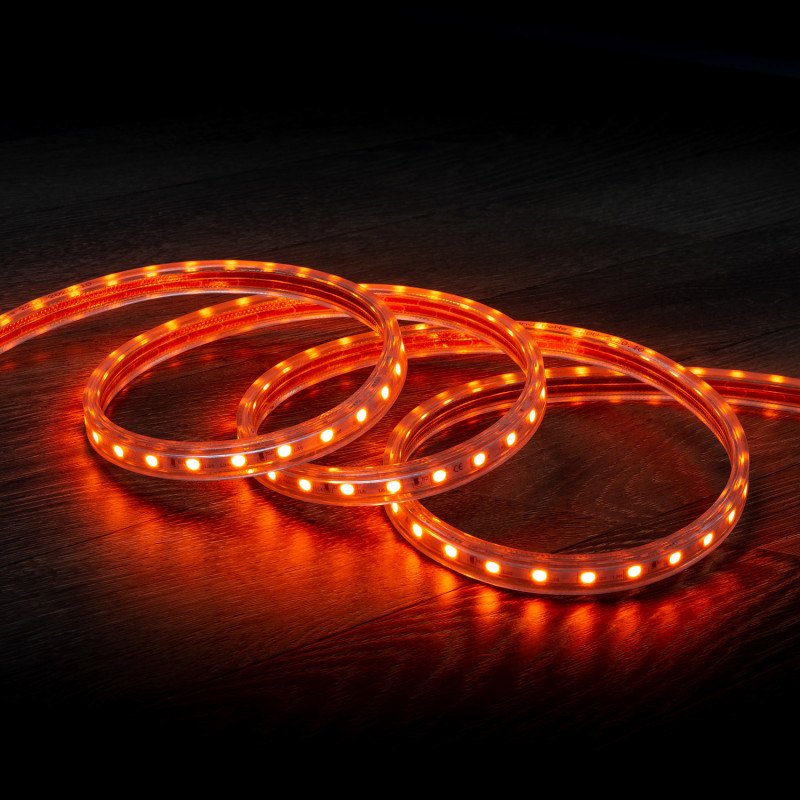 5M IP65 220V AC Orange LED Strip Kit