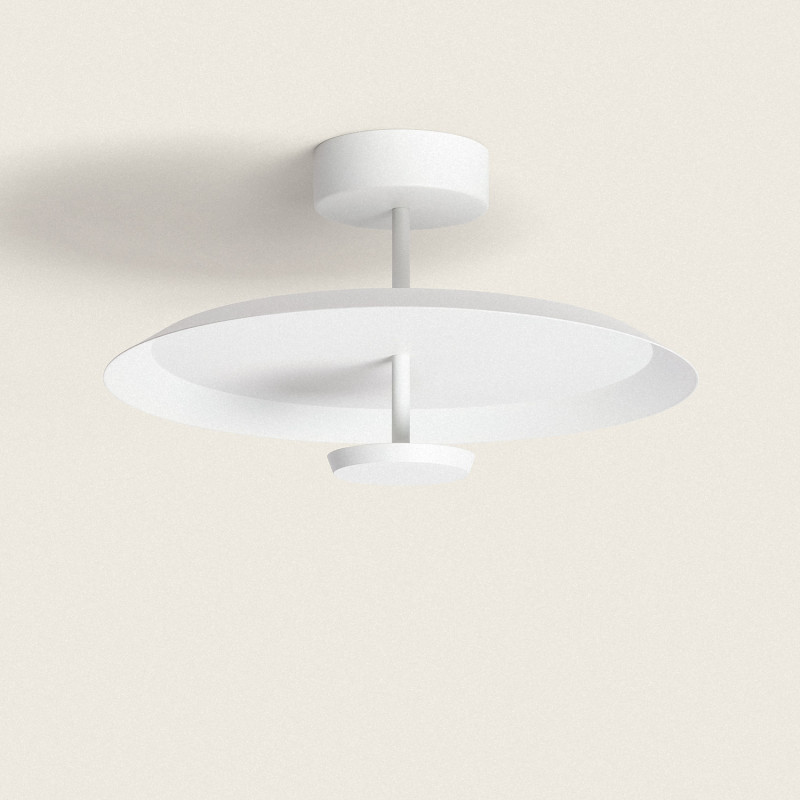 Edit Ariella LED Semi-Flush Ceiling Light - White