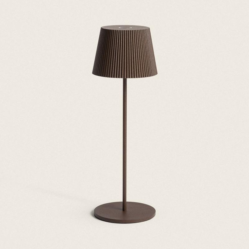 Edit Willox USB Rechargeable LED Outdoor Table Lamp - Rust