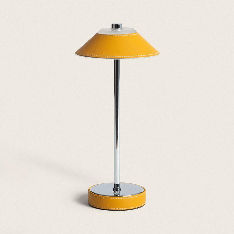 Edit Limer USB Rechargeable LED Touch Table Lamp - Yellow