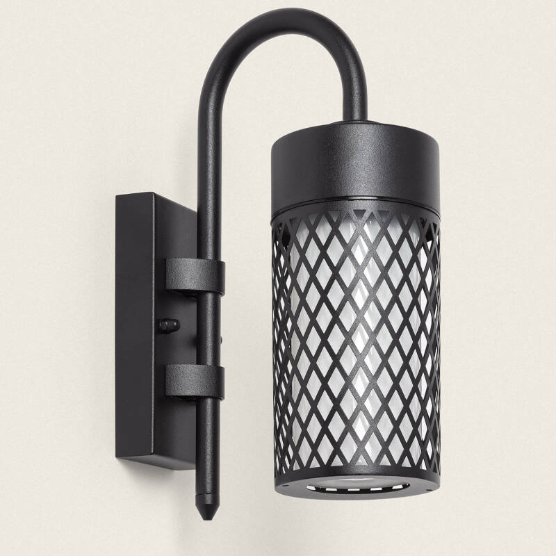 Edit Castor Swan Neck Outdoor Wall Light - Black