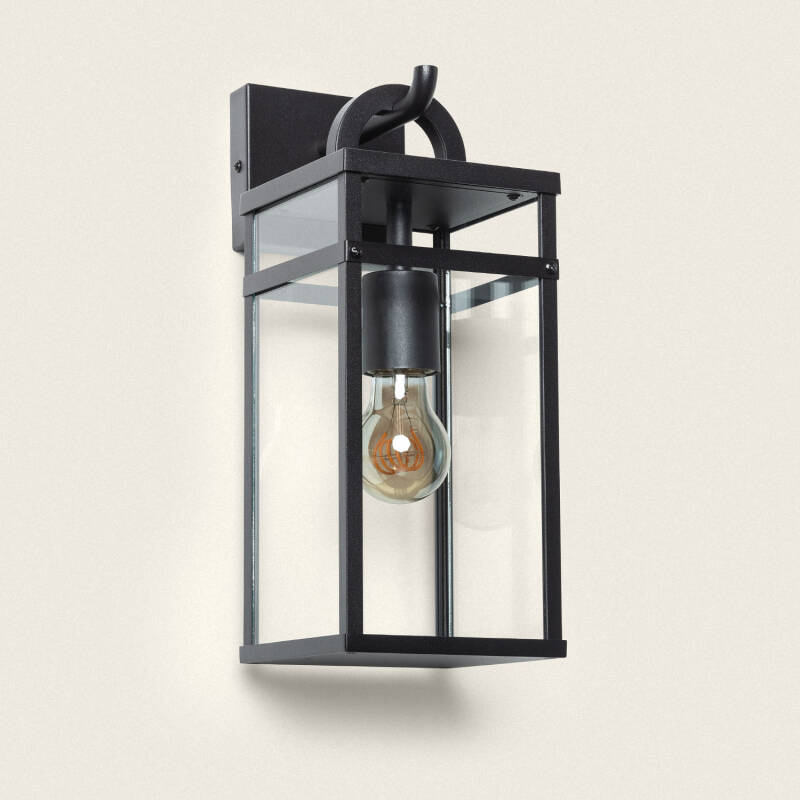 Edit Diana Outdoor Lantern Wall Light - Black
