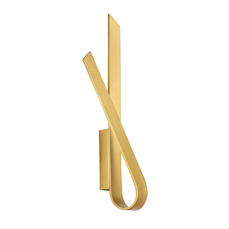 Bandeau LED Wall Light - Gold Leaf