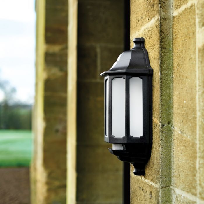 PIR Motion Movement Sensor Outdoor Outside Security Wall Coach Lantern Lamp 